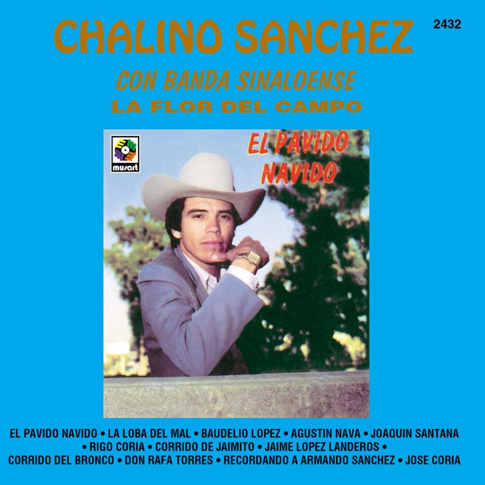 Album cover for Chalino Sanchez - El Pavido Navido on vinyl lp