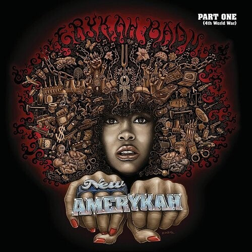 Erykah Badu - New Amerykah Part One (4th World War) — album artwork
