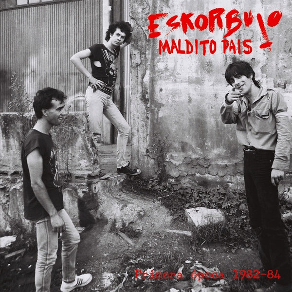 Album cover for Eskorbuto - Maldito Pais (Red Vinyl) on vinyl lp