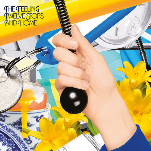 Album cover for Feeling - Blue Yellow - Twelve Stops & Home on reissue colored vinyl