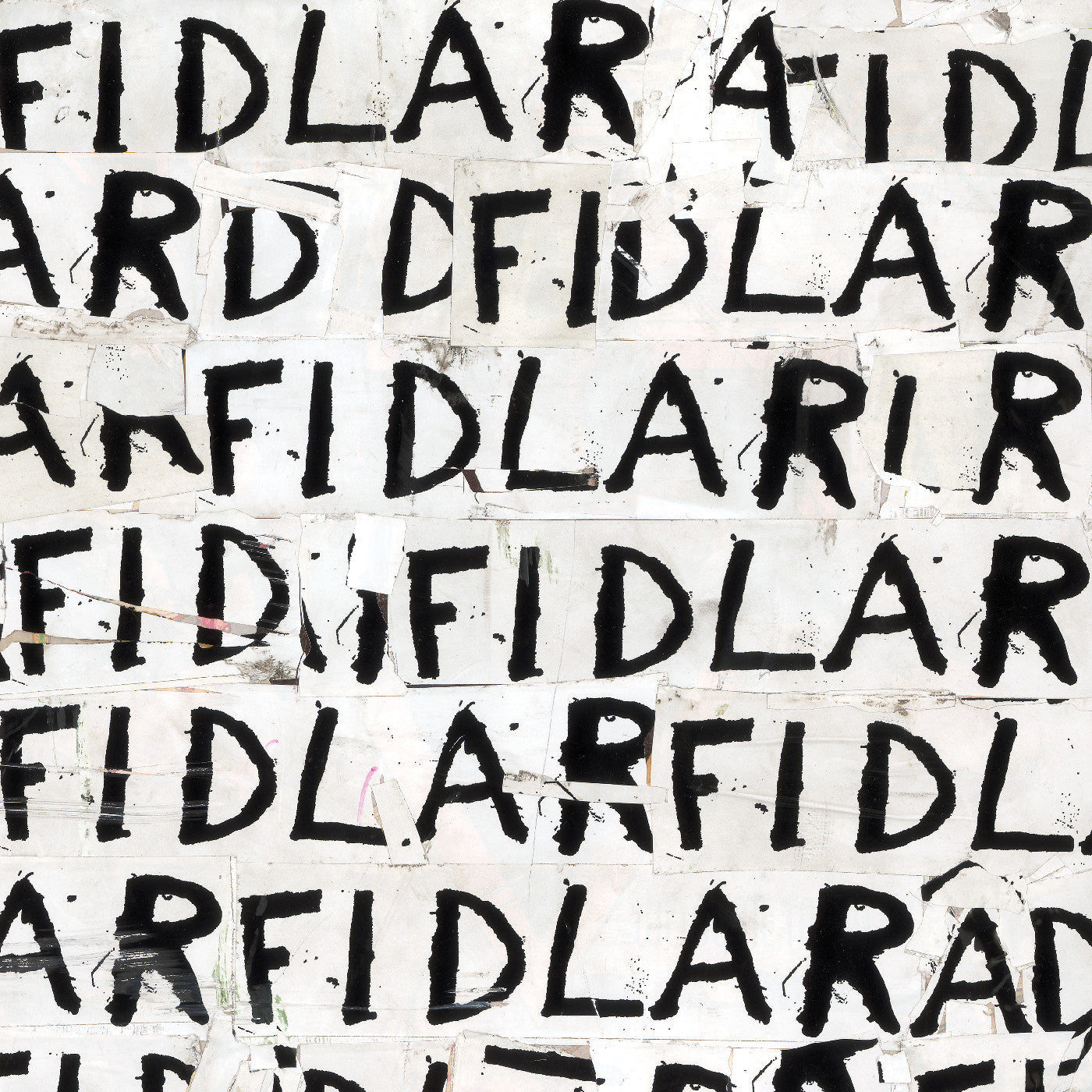 Album cover for Fidlar - Fidlar on frosted silver vinyl