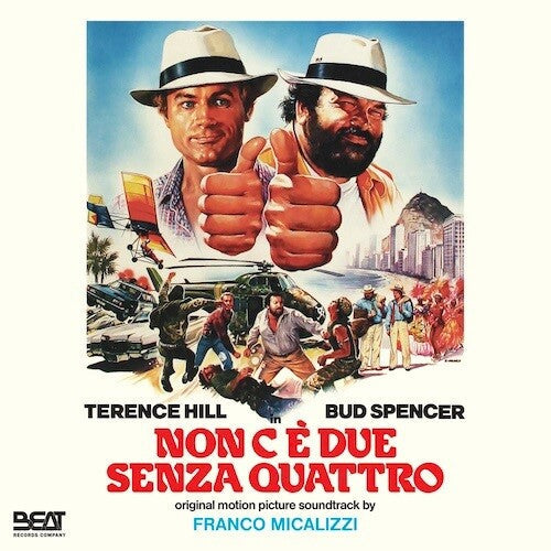 Album cover for Franco Micalizzi - Non C'E Due Senza Quarttro on vinyl lp