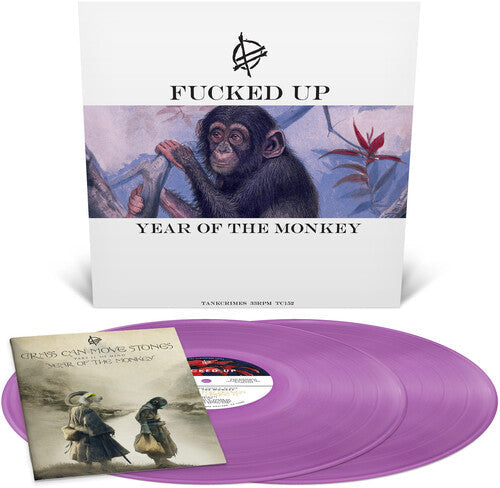 Album cover for Fucked Up - Year Of The Monkey on purple vinyl 2lp