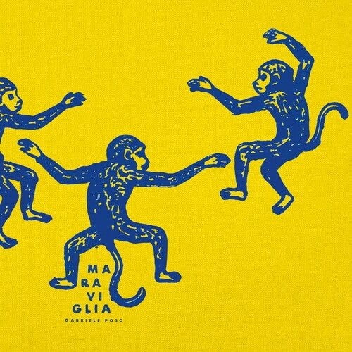 Album cover for Gabriele Poso - Maraviglia on vinyl lp