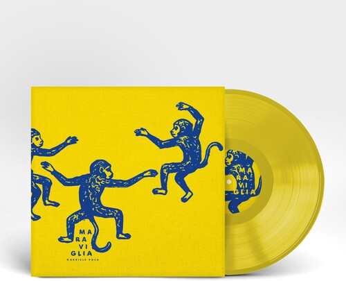 Album cover for Gabriele Poso - Maraviglia on yellow colored vinyl lp