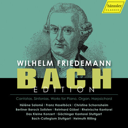 Album cover for Gachinger Kantorei - Wilhelm Friedemann Bach on cd