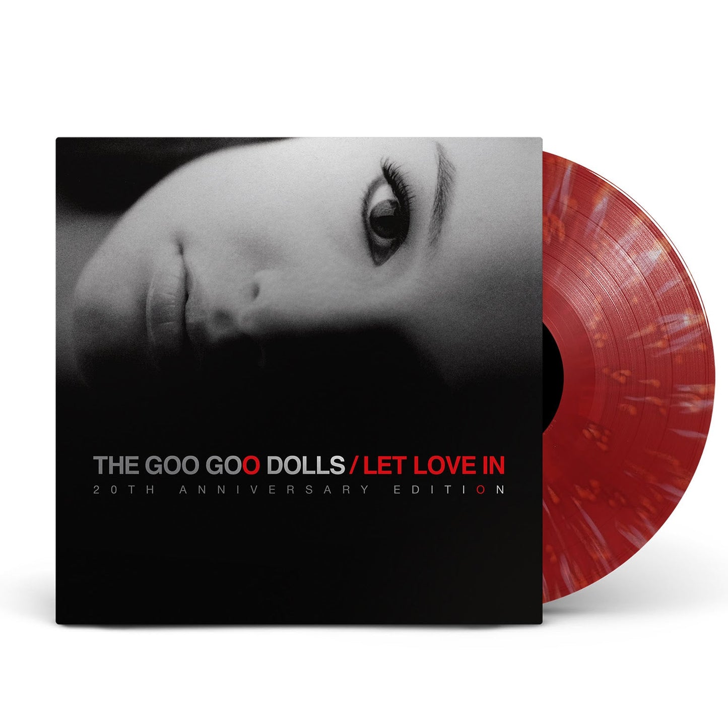 Album cover for Goo Goo Dolls - Let Love In (20th Anniversary) on red eye vinyl