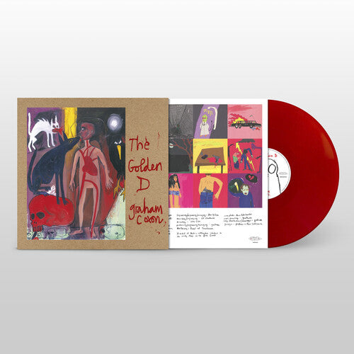 Album cover for Graham Coxon - Golden D on red vinyl lp