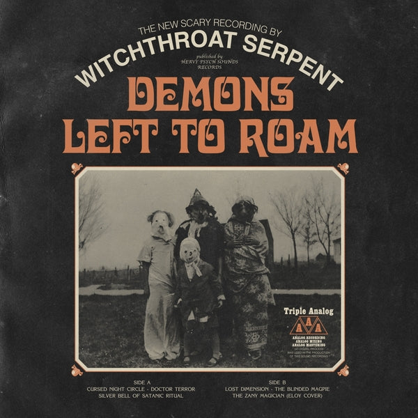 Witchthroat Serpent - Demons Left To Roam (Transparent Orange Vinyl)