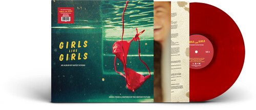 Album cover for Hayley Kiyoko - Girls Like Girls The Album on red colored vinyl