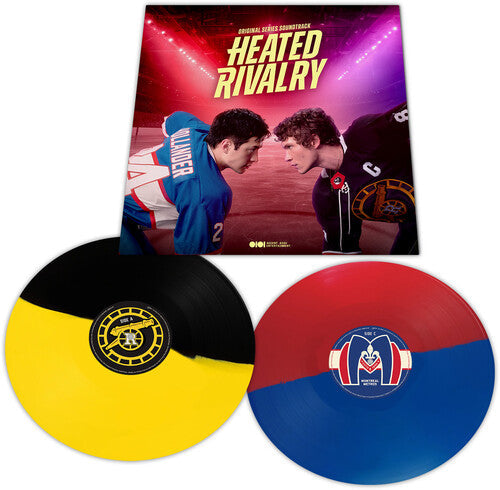 Album cover for Heated Rivalry / O.s.t. - Heated Rivalry (Soundtrack) on deluxe two block colored vinyl