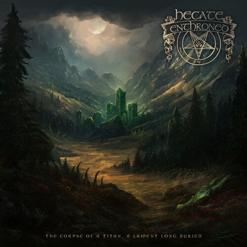 Album cover for Hecate Enthroned - The Corpse of a Titan, a Lament Long Buried on cd