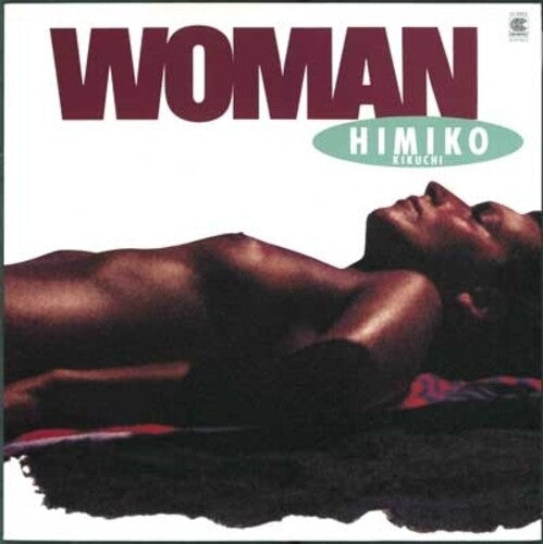 Album cover for Himiko Kikuchi - WOMAN on transparent orange vinyl lp
