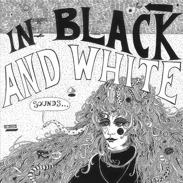 Album cover for In Black and White - Nowhere This Time/How Can I Make It on 7" vinyl
