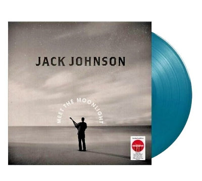 Album cover for Jack Johnson - Meet The Moonlight on sea blue vinyl
