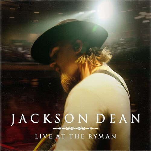 Album cover for Jackson Dean - Live At The Ryman on vinyl