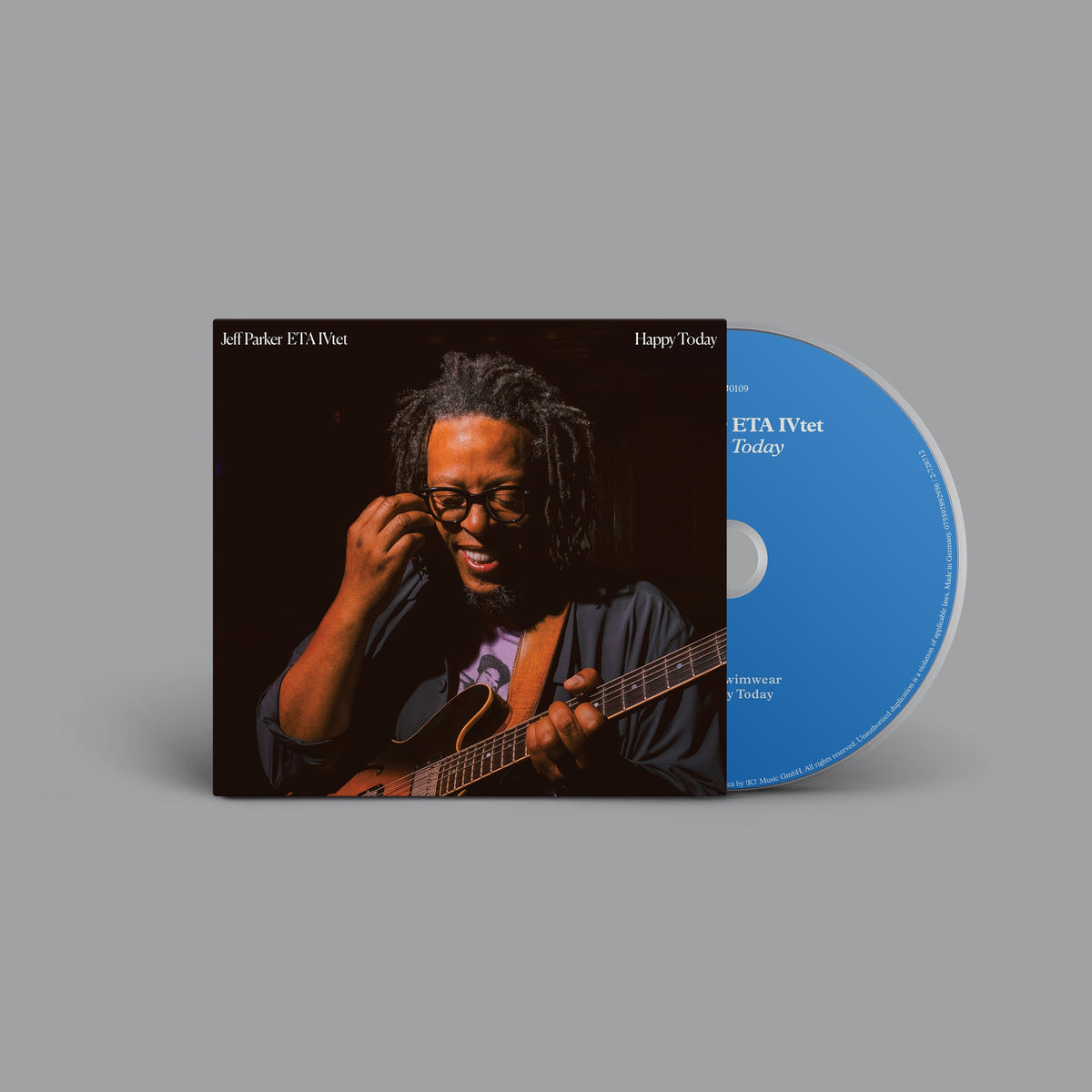 Album cover for Jeff Parker & ETA IVtet - Happy Today on cd