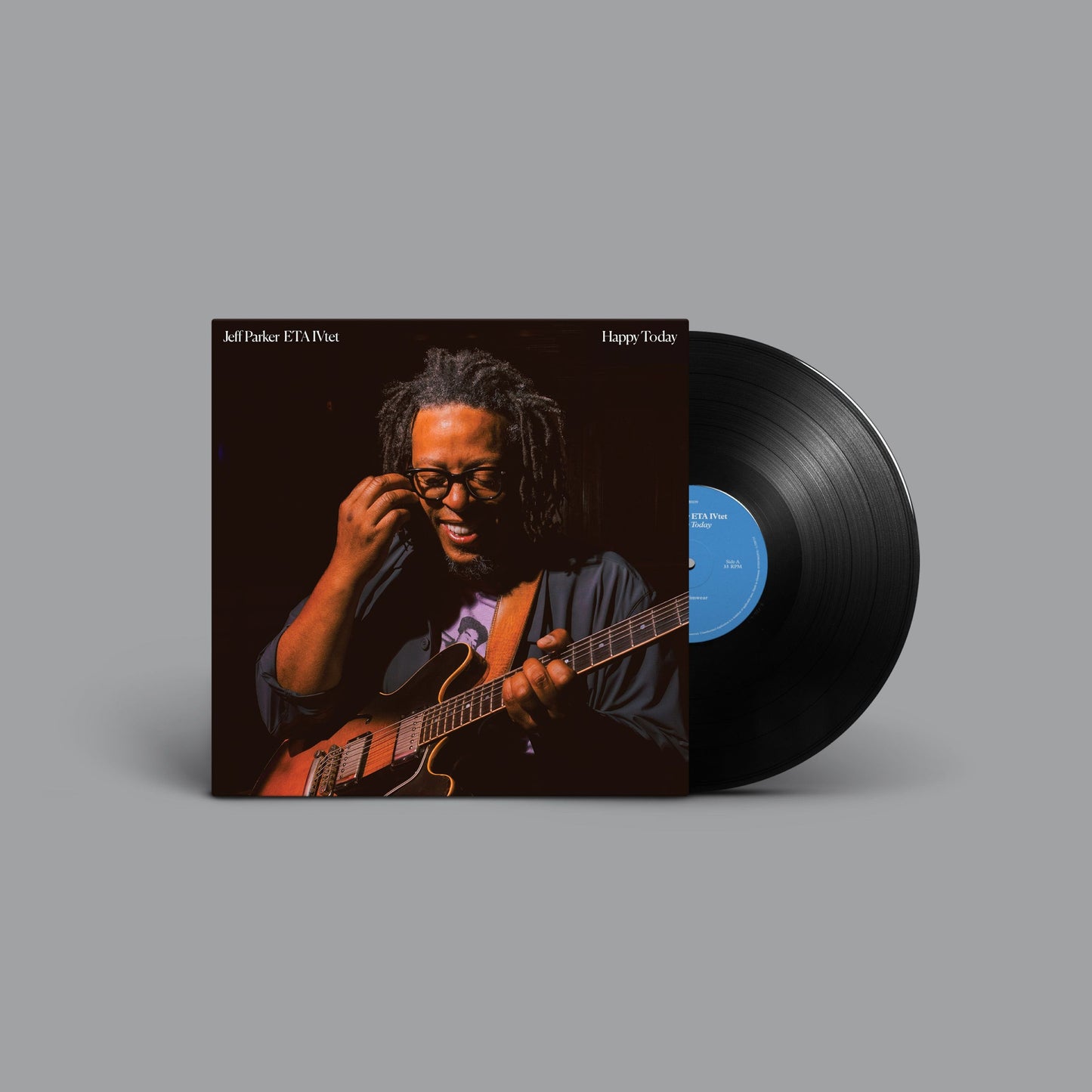 Album cover for Jeff Parker & ETA IVtet - Happy Today on vinyl