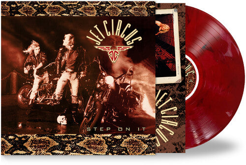 Album cover for Jet Circus - Step on It (35th Anniversary) on deluxe colored vinyl lp