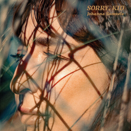 Album cover for Johanna Samuels - Sorry, Kid on burgundy vinyl 12x24 & lyric sheet lp