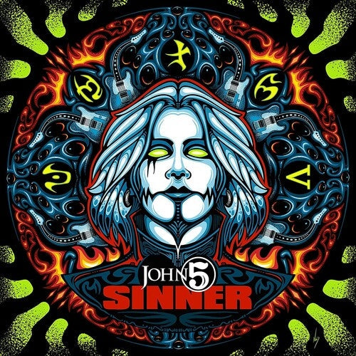 Album cover for John 5 & the Creatures - Sinner on vinyl
