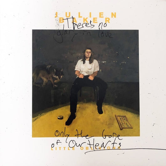 Album cover for Julien Baker - Little Oblivions on clear & gold splatter vinyl