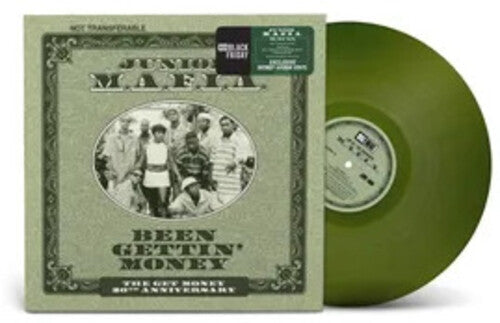 Album cover for Junior Mafia - Been Gettin' Money on green vinyl
