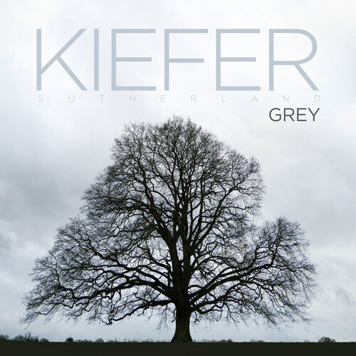 Album cover for Kiefer Sutherland - Grey on shaped gray vinyl