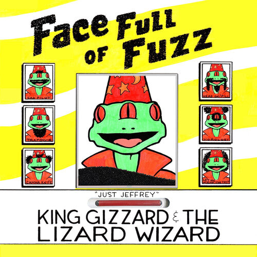Album cover for King Gizzard and The Lizard Wizard - Live in Lithuania '25 on deluxe edition 12x12 "woolly willy" inspired