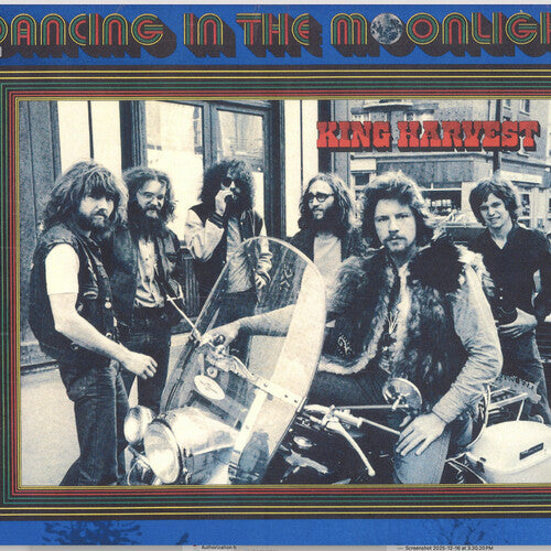 Album cover for King Harvest - Dancing In The Moonlight on moon colored vinyl lp