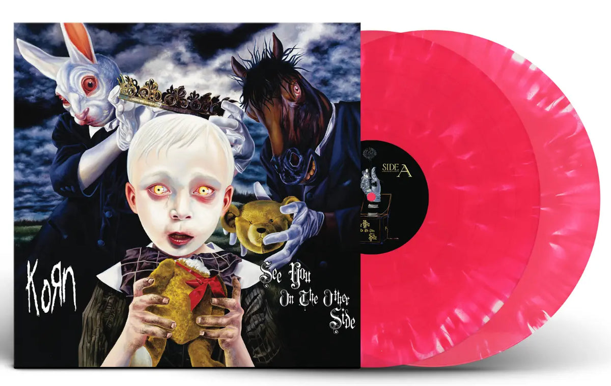 Korn — See You on the Other Side — sleeve and colored vinyl
