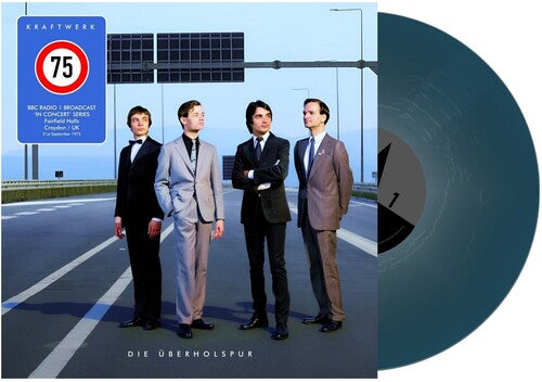 Album cover for Kraftwerk - 75 Die Uberholspur on colored vinyl lp