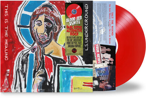 Album cover for L.s. Underground - This Is The Healing on blood red vinyl 35th anniversary lp