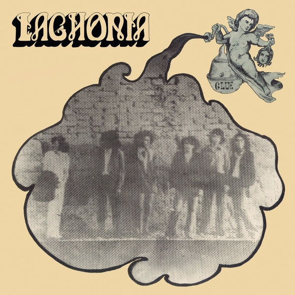 Album cover for Laghonia - Glue on vinyl