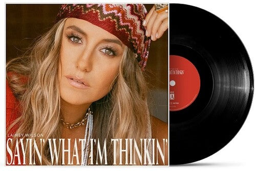 Album cover for Lainey Wilson - Sayin’ What I’m Thinkin’ on vinyl lp