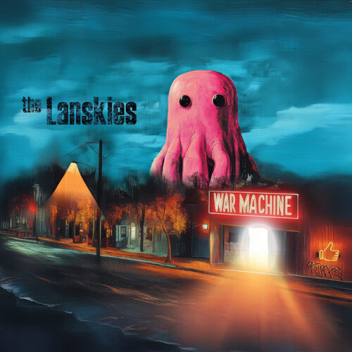 Album cover for Lanskies - War Machine on colored vinyl lp