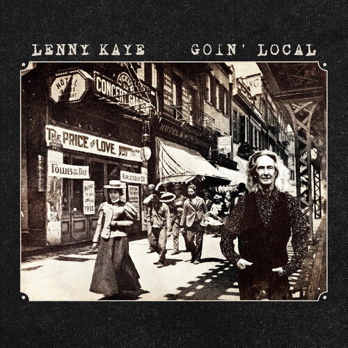 Album cover for Lenny Kaye - Goin' Local on blue bone splash vinyl lp