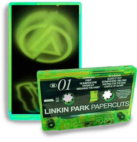 Linkin Park - Papercuts [Explicit Fluorescent Green Cassette]