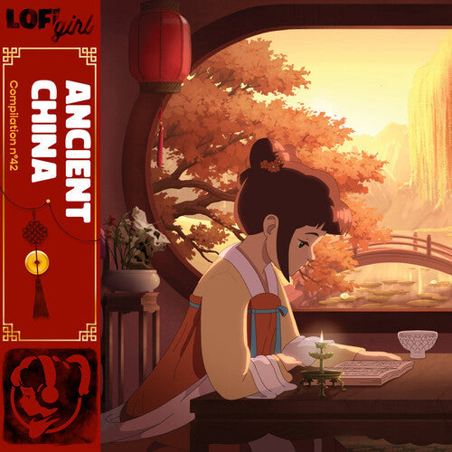 Album cover for Lofi Girl - Ancient China on jade mist vinyl 2lp