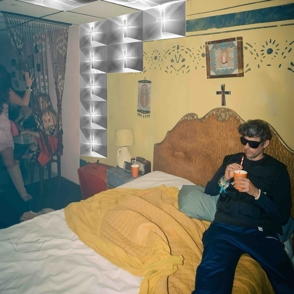 Album cover for M-High - Dark Web Pinger on 12" vinyl
