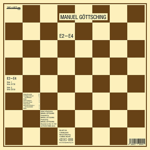 Manuel Göttsching - E2-E4 album cover