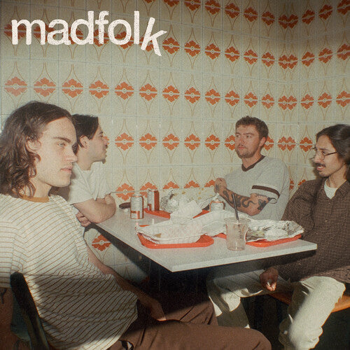 Album cover for Madfolk - Madfolk on tangerine vinyl lp