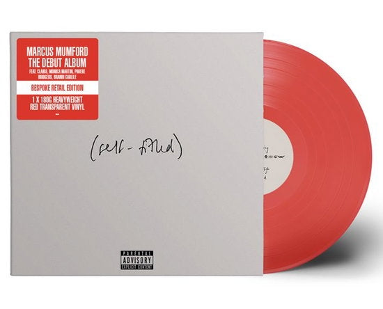 Album cover for Marcus Mumford - (self-titled) on red vinyl