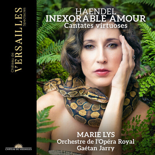 Album cover for Marie Lys - Handel: Inexorable Amour - Cantates Virtuoses on cd