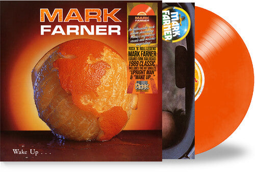 Album cover for Mark Farner - Wake Up on colored vinyl lp