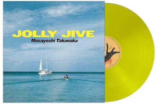 Album cover for Masayoshi Takanaka - Jolly Jive on clear lime yellow vinyl