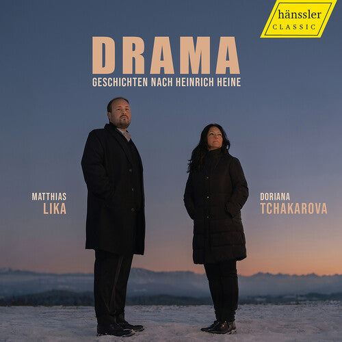 Album cover for Matthias Lika - Drama - Songs Based on Poems by Heinrich Heine on cd