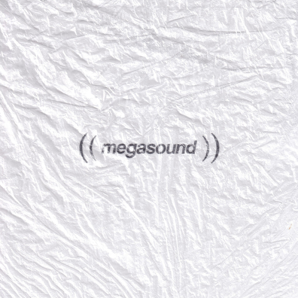 Album cover for Megasound - Megasound on black & white splatter vinyl lp
