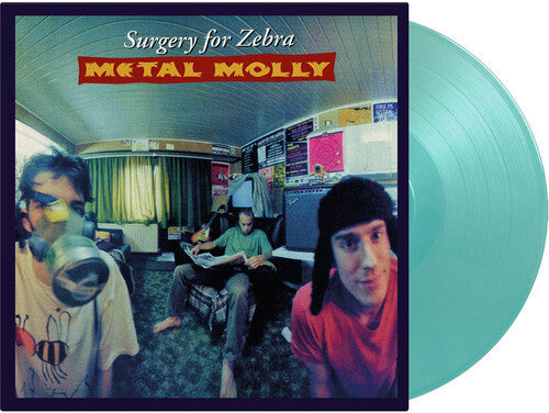 Album cover for Metal Molly - Surgery for Zebra on turquoise vinyl lp