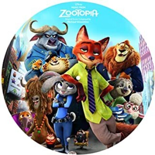 Album cover for Michael Giacchino - Music From Zootopia on vinyl